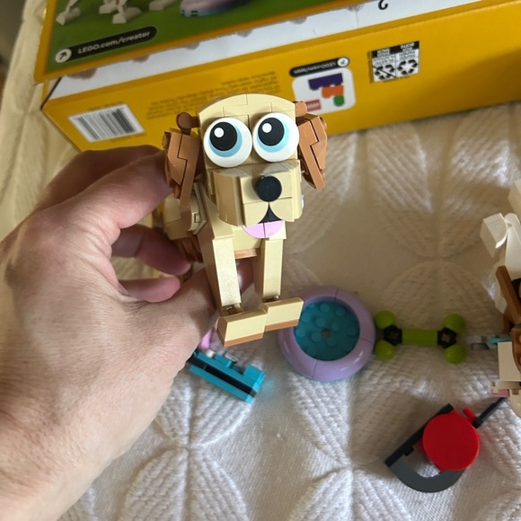 Like New Lego Adorable Dogs 3 in 1 set. Built once. All instructions included. - Picture 4 of 10